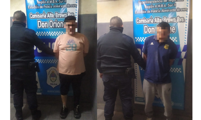 Almirante Brown: Aprehendieron a dos sujetos que comercializaban drogas cerca de dos colegios